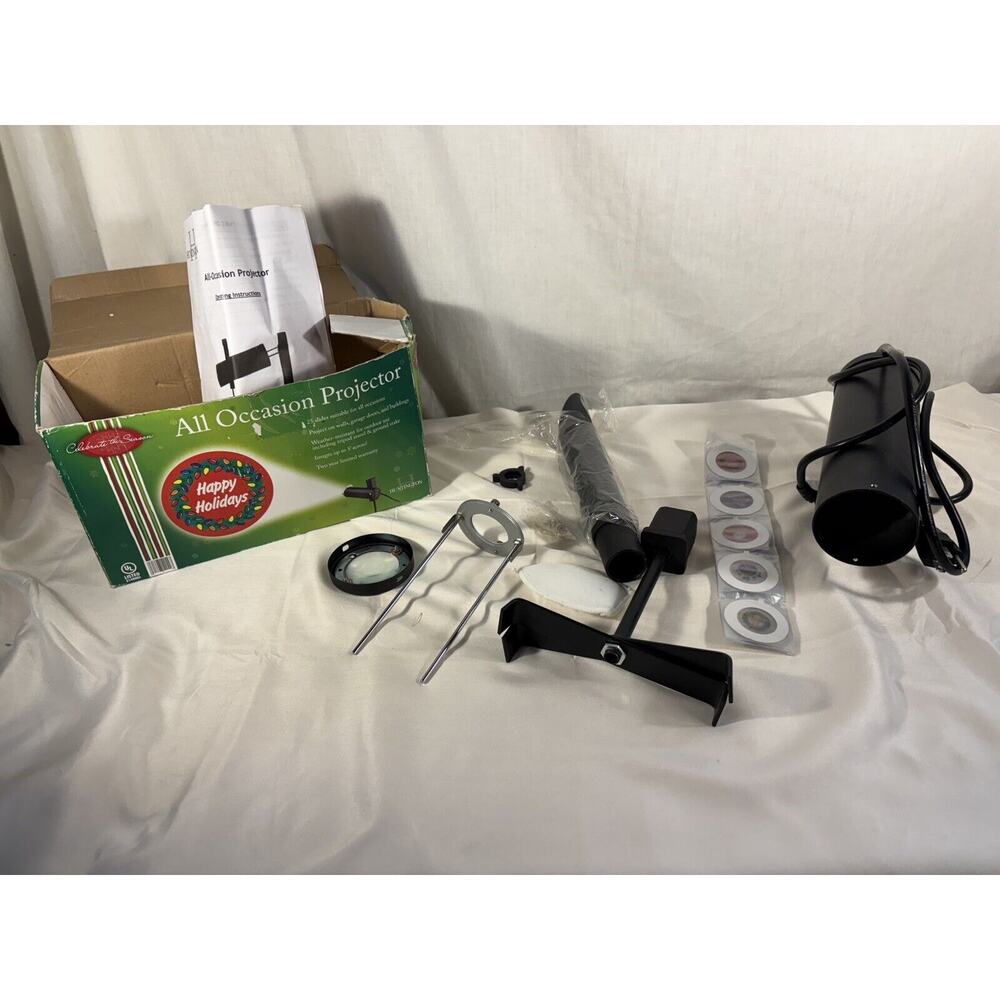 Huntington All Occasion Holiday Image Projector with Seasonal Slides Tested